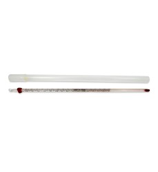 Lab Thermometer, Red Liquid,-20-110C/0-230F,Partial