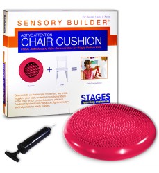 Sensory Builder® Active Attention Chair Cushion, Red