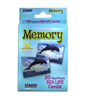 Photographic Memory Matching Game, Sea Life