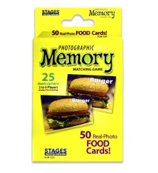 Photographic Memory Matching Game, Food