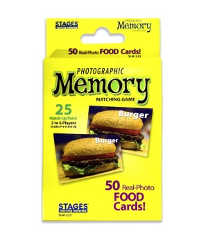 Photographic Memory Matching Game, Food