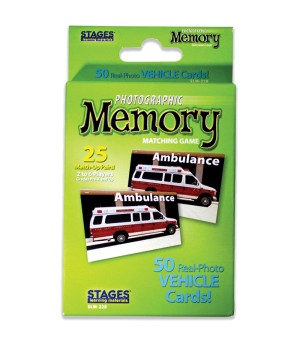 Photographic Memory Matching Game, Vehicles