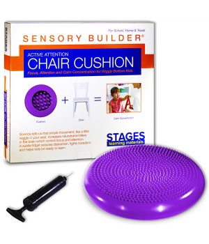 Sensory Builder: Wiggle Cushion, Purple, Seating