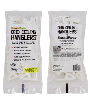 Grid Ceiling Hanglers Grid Clip Kits, 10 Count
