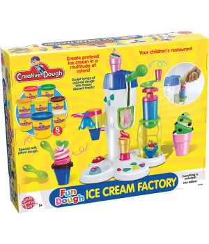 Creative Dough Fun Dough Activity Set - Ice Cream Factory