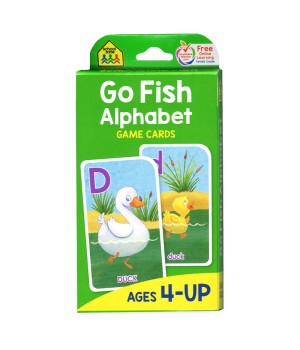 Go Fish Alphabet Game Cards