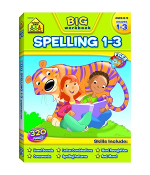 BIG Spelling Workbook, Grades 1-3