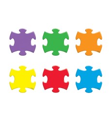 Puzzle Pieces Mini Accents Variety Pack, 36 ct