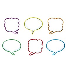Speech Balloons Classic Accents® Variety Pack, 36 ct