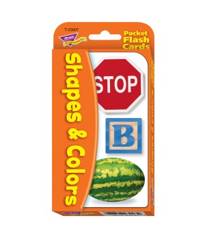 Shapes & Colors Pocket Flash Cards