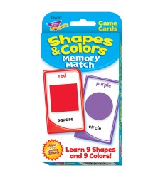 Shapes & Colors Memory Match Challenge Cards®