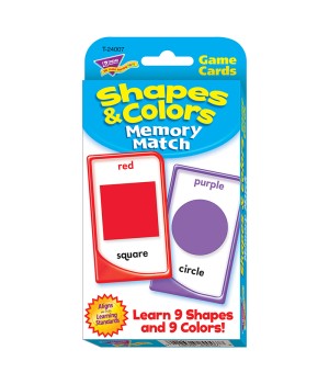 Shapes & Colors Memory Match Challenge Cards®