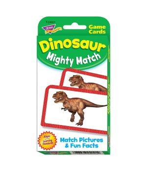 Dinosaur Mighty Match Challenge Cards®