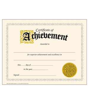 Certificate of Achievement Classic Certificates, 30 ct