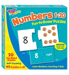 Numbers 1-20 Fun-to-Know® Puzzles