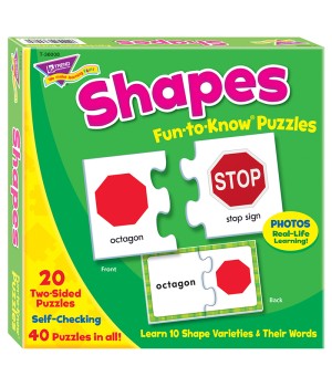 Shapes Fun-to-Know® Puzzles