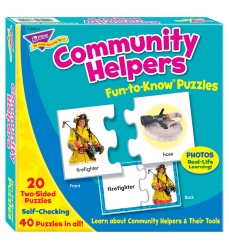 Community Helpers Fun-to-Know® Puzzles