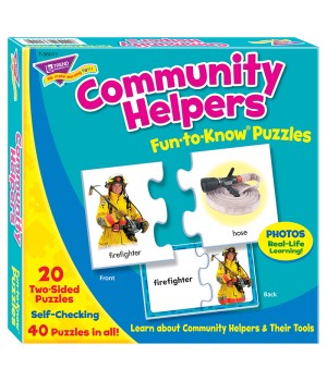 Community Helpers Fun-to-Know® Puzzles