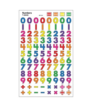 Numbers superShapes Stickers, 800 ct