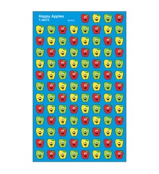 Happy Apples superShapes Stickers, 800 ct