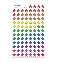 Star Smiles superShapes Stickers, 800 ct