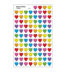 Heart Smiles superShapes Stickers, 800 ct