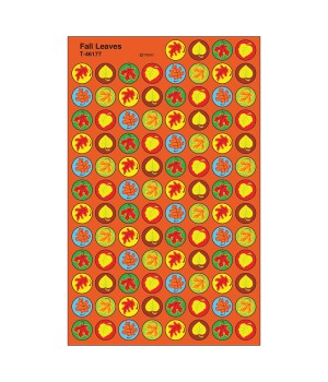 Fall Leaves superSpots® Stickers, 800 ct