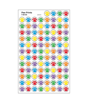 Paw Prints superSpots® Stickers, 800 ct