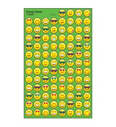 Emoji Cheer superSpots® Stickers, 800 ct