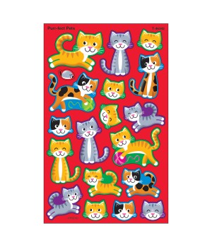 Purr-fect Pets superShapes Stickers-Large, 144 ct