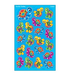 Terrific Turtles superShapes Stickers-Large, 168 ct