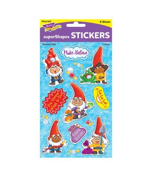 Gnome Talk Large superShapes Stickers, 72 ct.