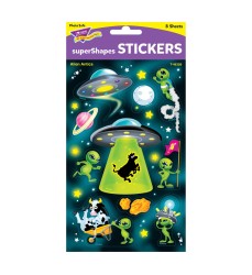Alien Antics Large superShapes Stickers, 80 ct.