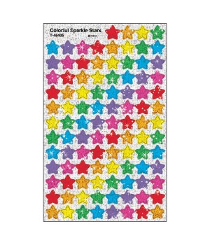 Colorful Sparkle Stars superShapes Stickers, 400 ct