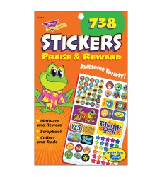 Praise & Reward Sticker Pad, 738 ct