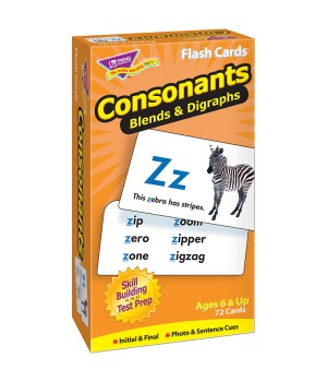 Consonants Skill Drill Flash Cards