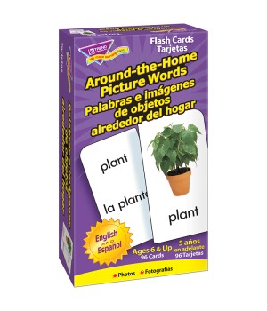 Around-the-Home/Palabras (EN/SP) Skill Drill Flash Cards