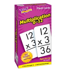 Multiplication 0-12 Skill Drill Flash Cards