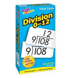 Division 0-12 Skill Drill Flash Cards