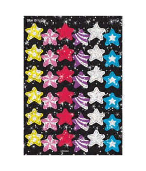 Star Brights Sparkle Stickers®, 72 ct