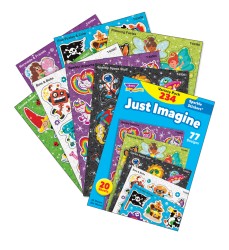Just Imagine Sparkle Stickers® Variety Pack, 234 ct