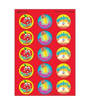 School Time/Apple Stinky Stickers®, 60 ct.