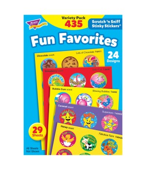 Fun Favorites Stinky Stickers® Variety Pack, 435 ct