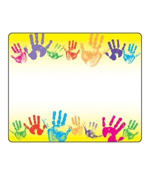 Rainbow Handprints Terrific Labels, 36 ct