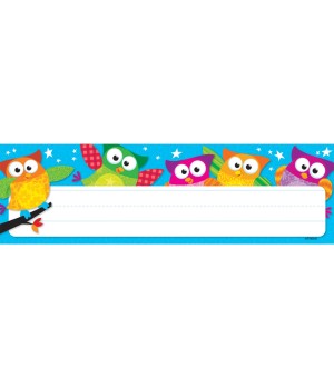 Owl-Stars!® Desk Toppers® Name Plates, 36 ct