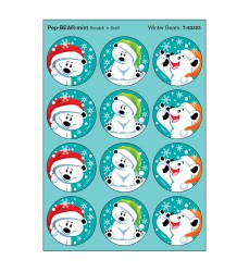 Winter Bears/PepBEARmint Stinky Stickers®, 48 Count