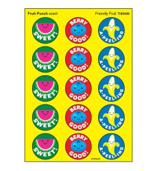 Friendly Fruit/Fruit Punch Stinky Stickers®, 60 ct.
