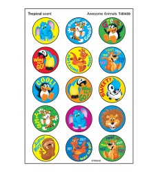 Awesome Animals/Tropical Stinky Stickers®, 60 ct.