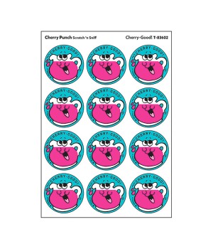 Cherry-Good!/Cherry Punch Scented Stickers, Pack of 24