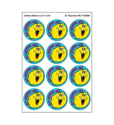 Ex-Squeeze Me!/Lemon Juice Scented Stickers, Pack of 24